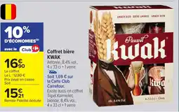 Carrefour KWAK Coffret bière offre