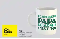 Carrefour Mug offre