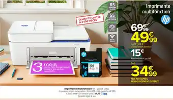 Carrefour HP Imprimante multifonction offre