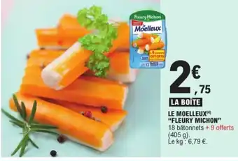 E.Leclerc FLEURY MICHON Le moelleux offre