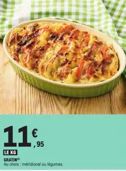 E.Leclerc Gratin offre