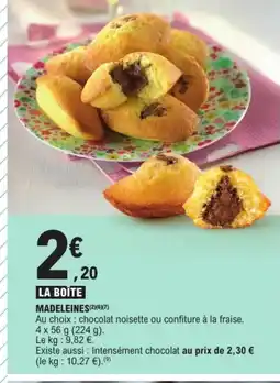 E.Leclerc Madeleines offre
