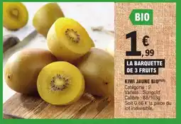 E.Leclerc Kiwi jaunes bio offre