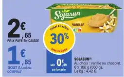 E.Leclerc SOJASUN offre