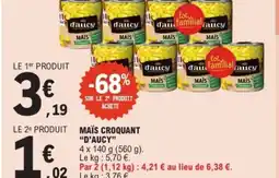 E.Leclerc D'AUCY Maïs croquant offre