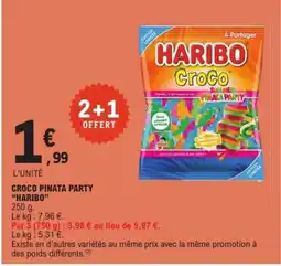 E.Leclerc HARIBO Croco pinata party offre