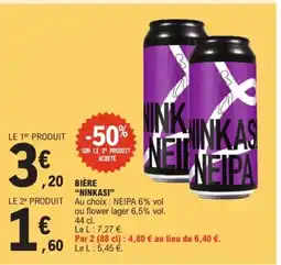 E.Leclerc NINKASI Bière offre