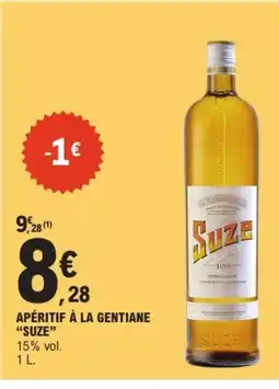 E.Leclerc SUZE Apéritif à la gentiane offre