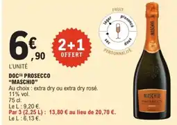 E.Leclerc MASCHIO Doc prosecco offre
