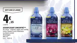 E.Leclerc FELCE AZZURRA Assouplissant concentré offre