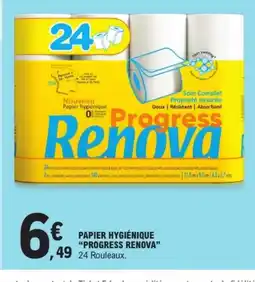 E.Leclerc PROGRESS RENOVA Papier hygiénique offre