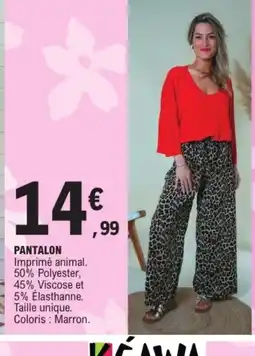 E.Leclerc Pantalon offre