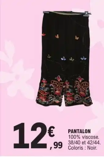 E.Leclerc Pantalon offre