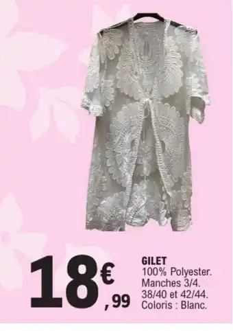 E.Leclerc Gilet offre