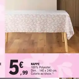 E.Leclerc Nappe offre
