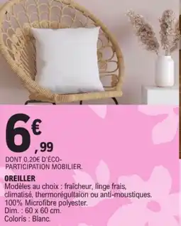E.Leclerc Oreiller offre