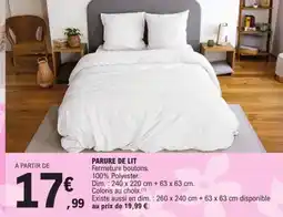 E.Leclerc Parure de lit offre