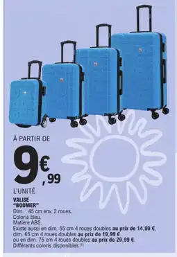 E.Leclerc Valise boomer offre