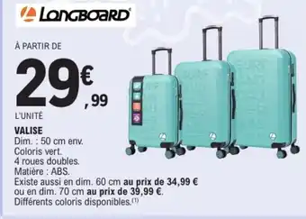 E.Leclerc Valise offre