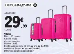 E.Leclerc Valise offre