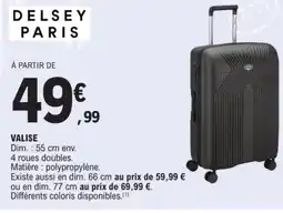 E.Leclerc DELSEY PARIS Valise offre