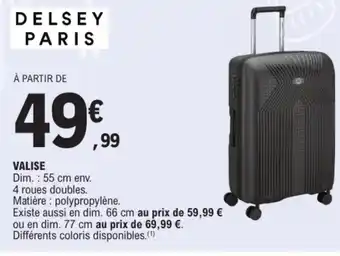 E.Leclerc DELSEY PARIS Valise offre