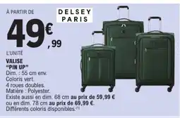 E.Leclerc Valise pin up offre