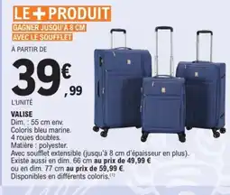 E.Leclerc Valise offre