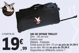 E.Leclerc Sac de voyage trolley offre