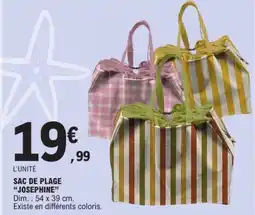 E.Leclerc Sac de plage offre