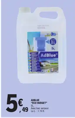 E.Leclerc ECO BUDGET Adblue offre