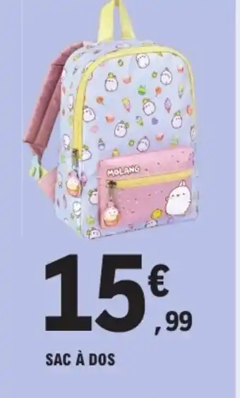 E.Leclerc Sac à dos offre