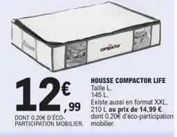 E.Leclerc Housse compactor life offre