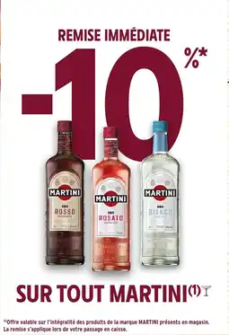 Intermarché MARTINI Sur tout offre