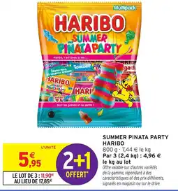 Intermarché HARIBO Summer pinata party offre
