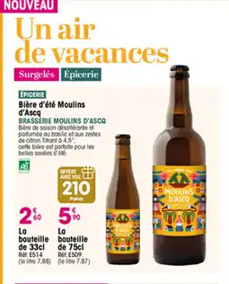 Croque Gel Bière d'été Moulins d'Ascq offre