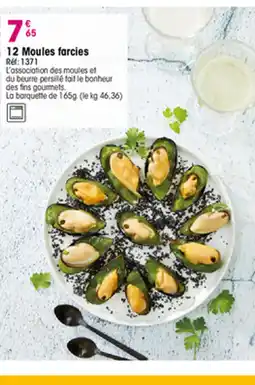Croque Gel 12 Moules farcies offre