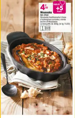 Croque Gel Moussaka offre