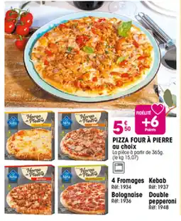Croque Gel Pizza four à pierre offre