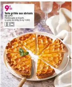 Croque Gel Tarte grillée aux abricots offre