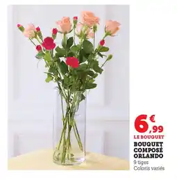Hyper U Bouquet composé orlando offre