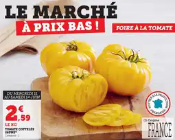 U Express Tomate cottelée jaune offre