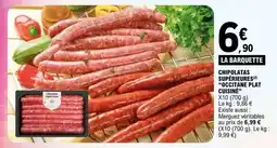 E.Leclerc CHIPOLATAS SUPÉRIEURES OCCITANE PLAT CUISINE offre