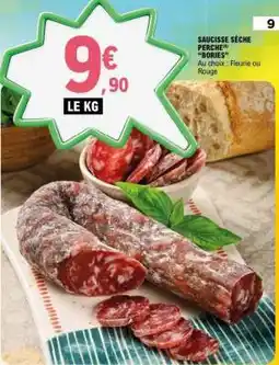 E.Leclerc SAUCISSE SÈCHE PERCHE 'BORIES' offre