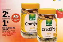 E.Leclerc MINI CRACKERS MIX GULLON offre