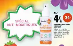 E.Leclerc SPRAY ANTI-MOUSTIQUES MEDICAID offre