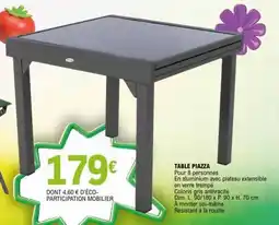 E.Leclerc TABLE PIAZZA offre