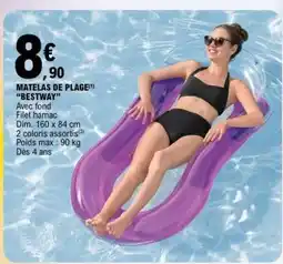 E.Leclerc MATELAS DE PLAGE 'BESTWAY' offre