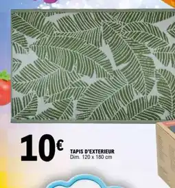 E.Leclerc TAPIS D’EXTERIEUR offre