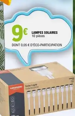 E.Leclerc LAMPE SOLAIRES offre